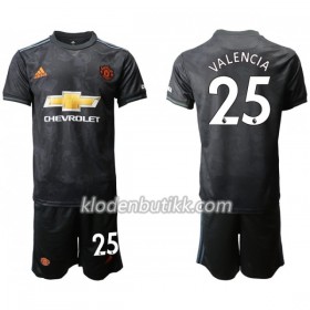 Manchester United VALENCIA 25 Barn Tredjedraktsett 2019-2020 Kortermet (+ Korte bukser)